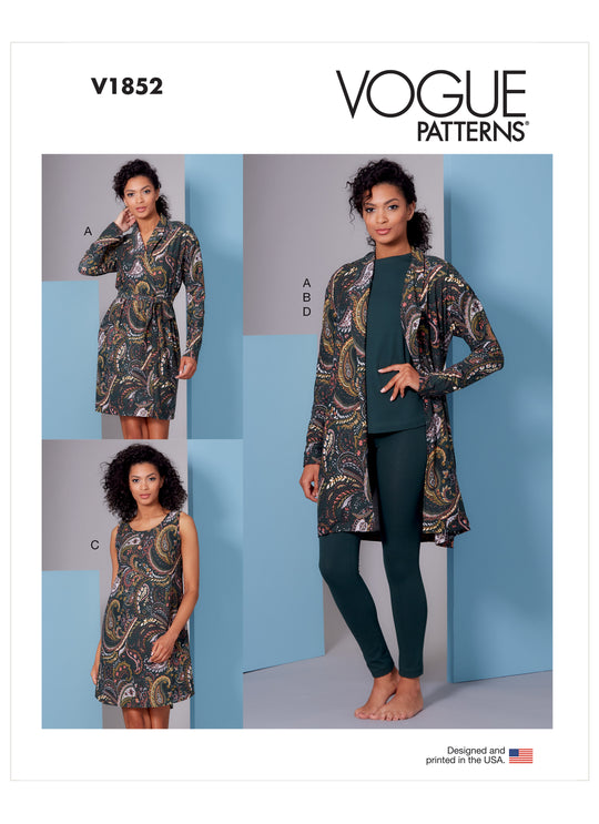 Vogue Schnittmuster V1852 Damen Kleid