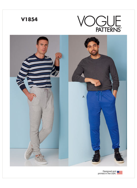 Vogue Schnittmuster V1854 Herren Hosen