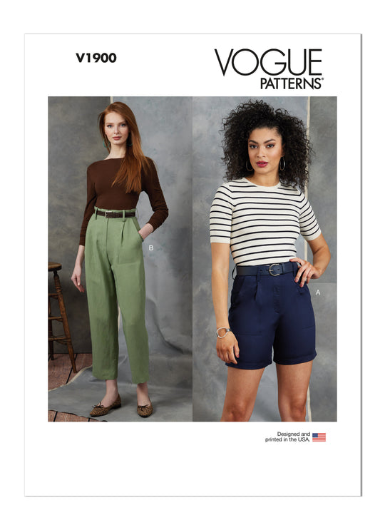 Vogue Schnittmuster V1900 Damen Rock