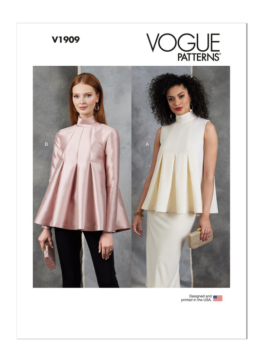 Vogue Schnittmuster V1909 Damen Top