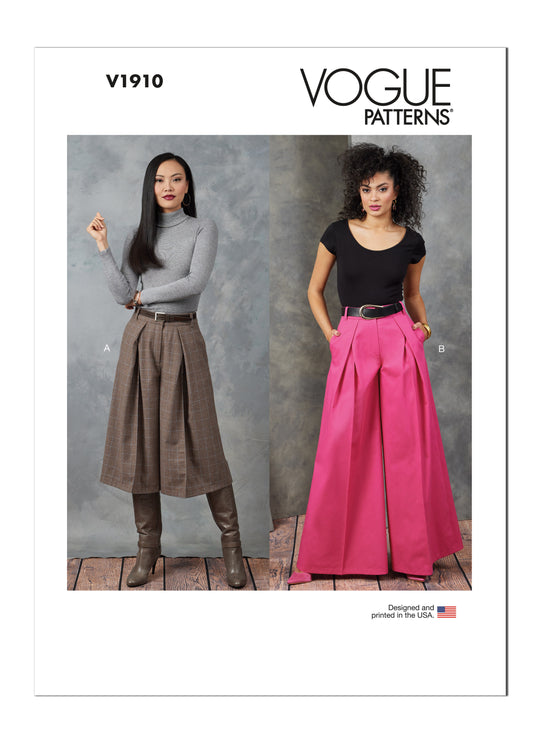 Vogue Schnittmuster V1910 Damen Rock