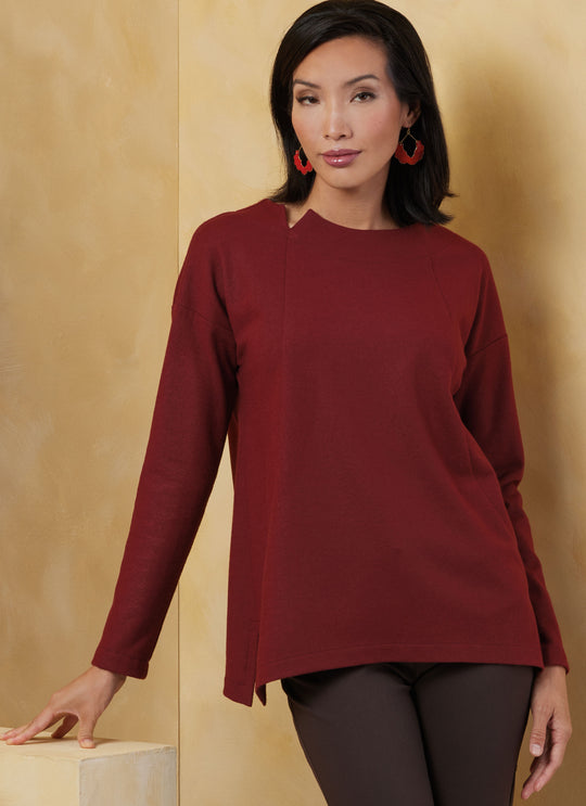 Vogue Schnittmuster V2067 Damen Top