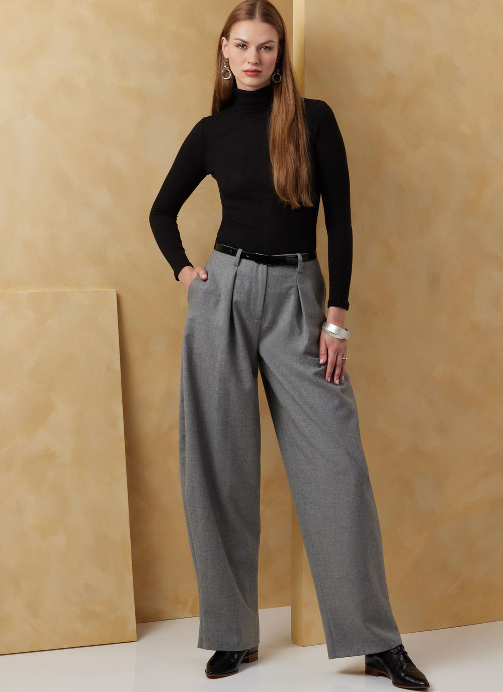Vogue Schnittmuster V2070 – Damen Shorts & Hose mit weitem Bein