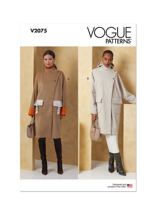 Vogue Schnittmuster V2075 Damen Jacke