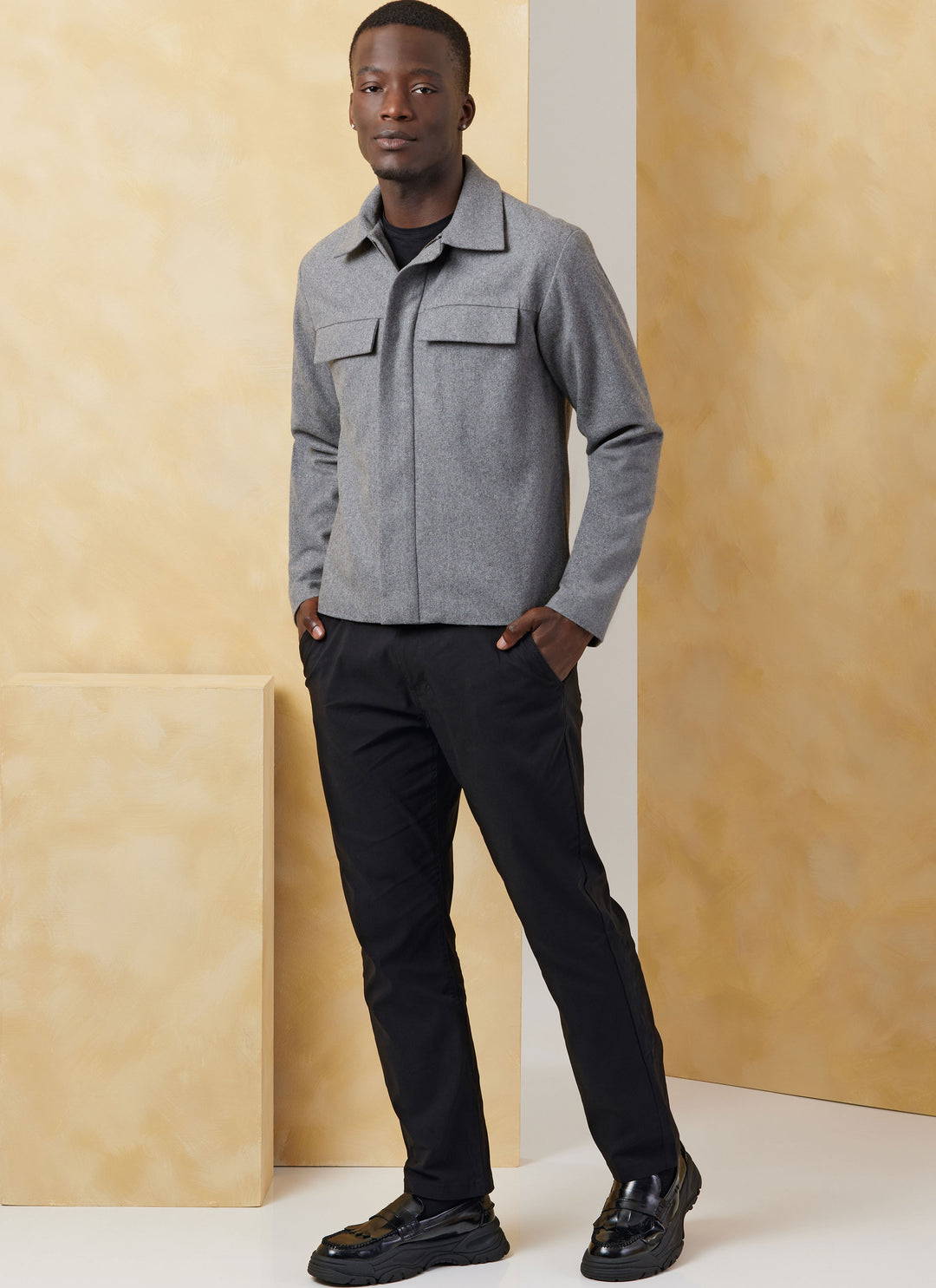Vogue Schnittmuster V2080 Herren Jacke