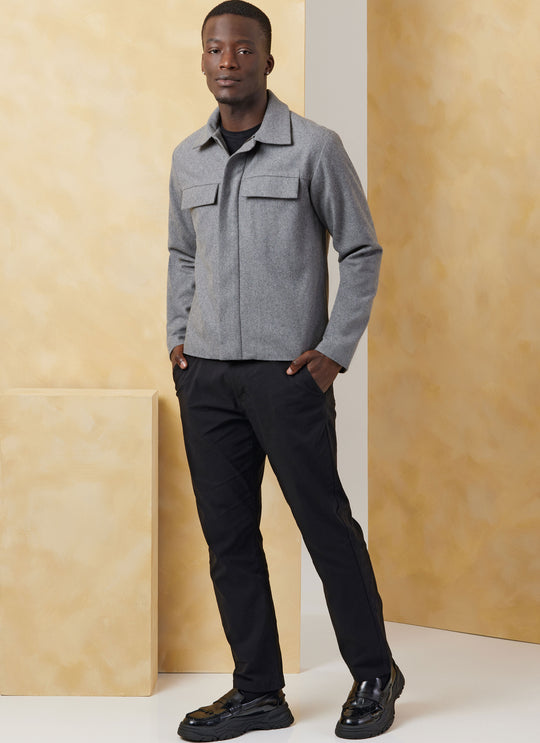 Vogue Schnittmuster V2080 Herren Jacke
