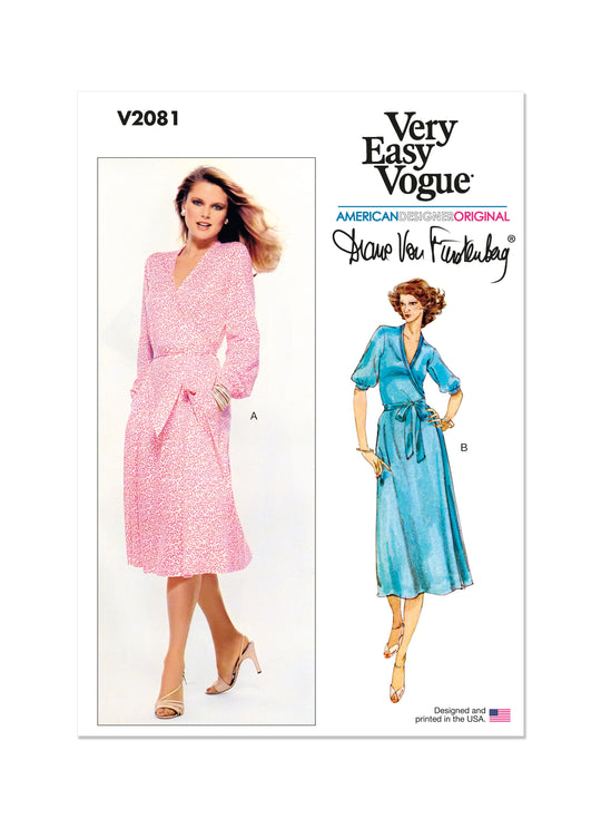 Vogue Schnittmuster V2081 Damen Kleid