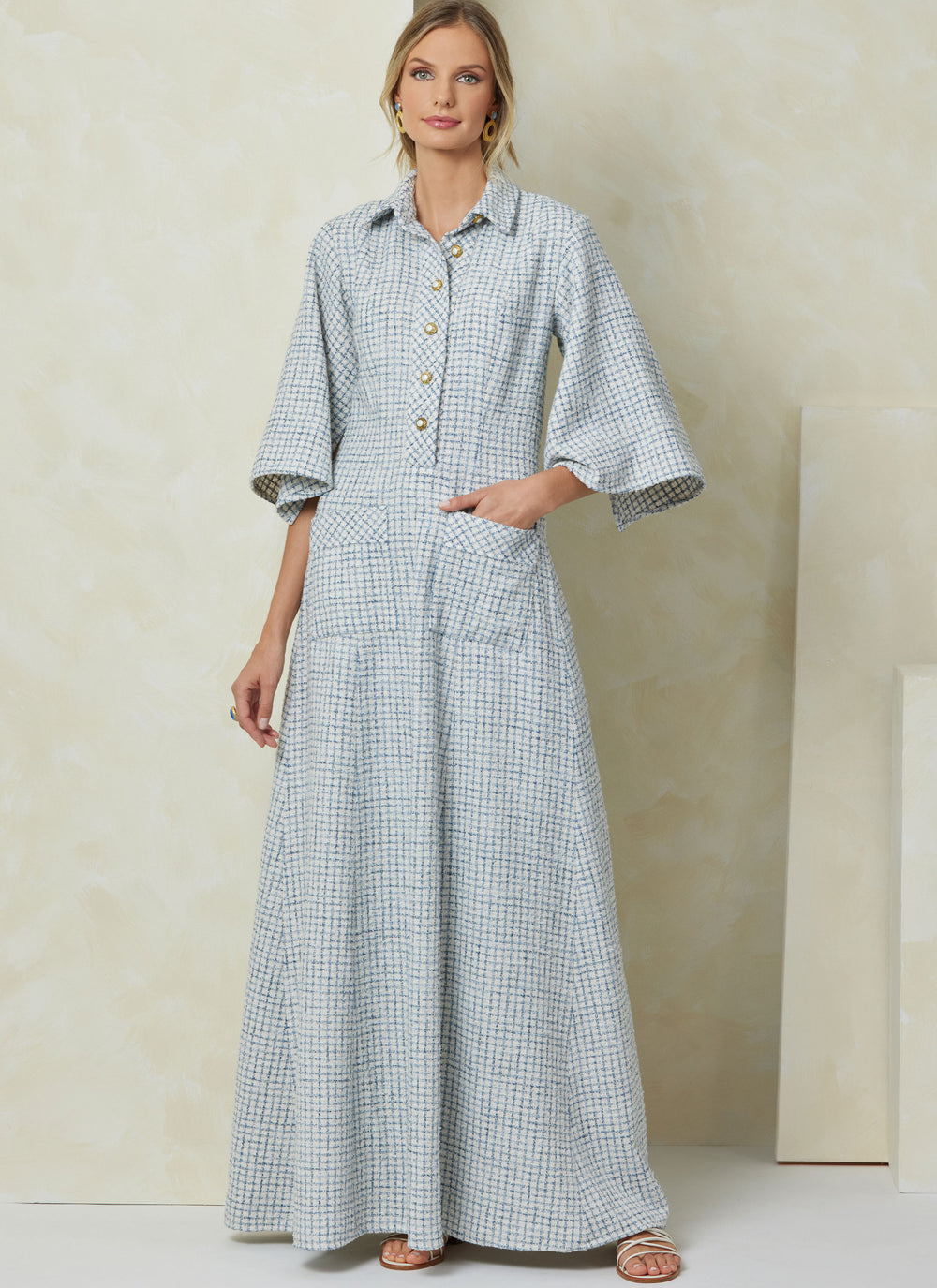 Vogue Schnittmuster V2083 Damen Kleid in zwei Längen