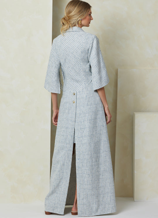 Vogue Schnittmuster V2083 Damen Kleid in zwei Längen