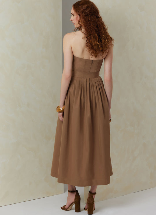 Vogue Schnittmuster V2084 Damen Kleid mit Gürtel und Überbrustband