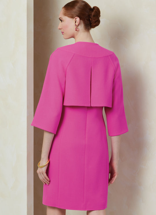 Vogue Schnittmuster V2085 Damen Kleid und Jacke von Tom und Linda Platt