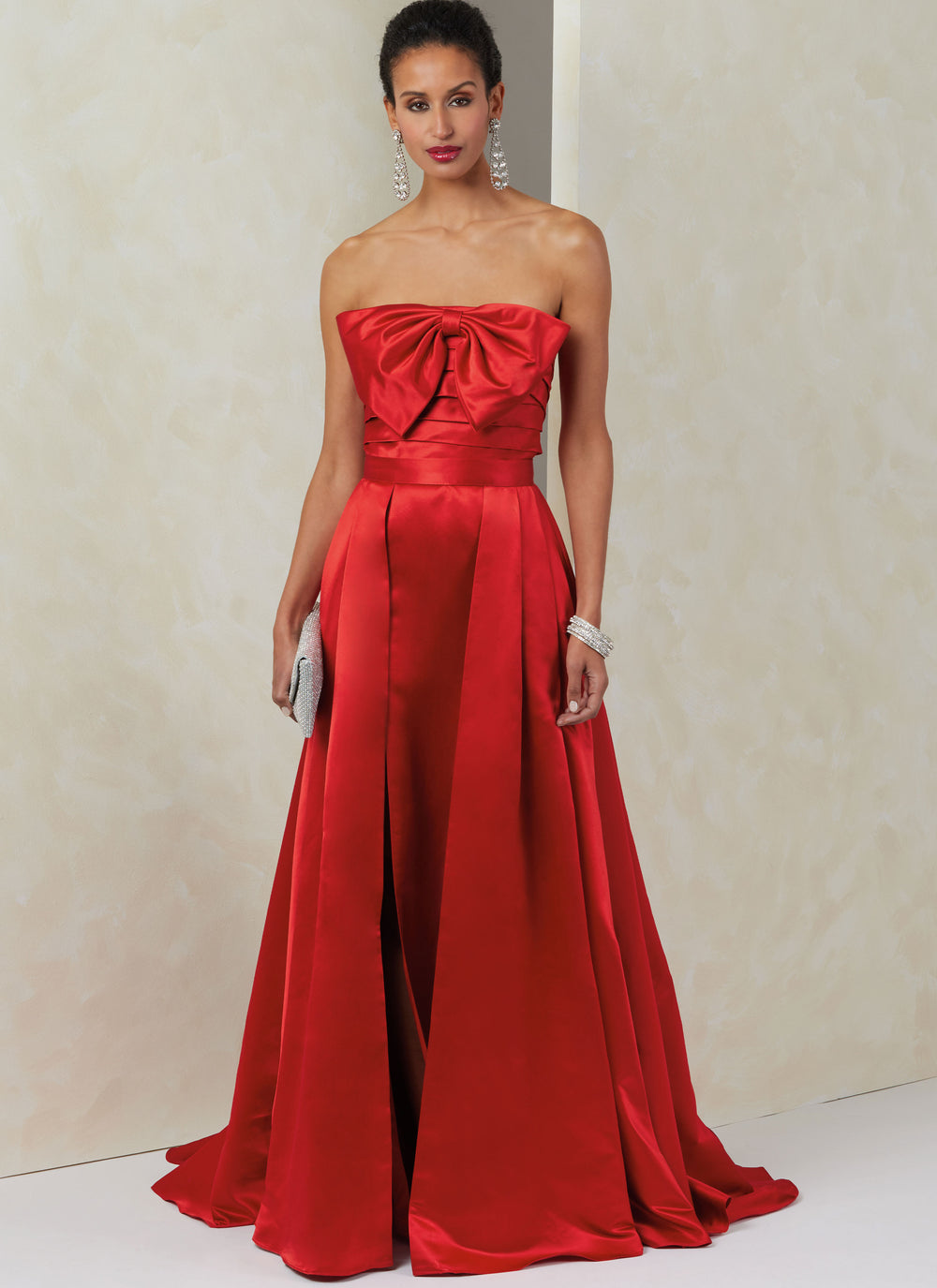 Vogue Schnittmuster V2088 Damen Kleid und Überrock