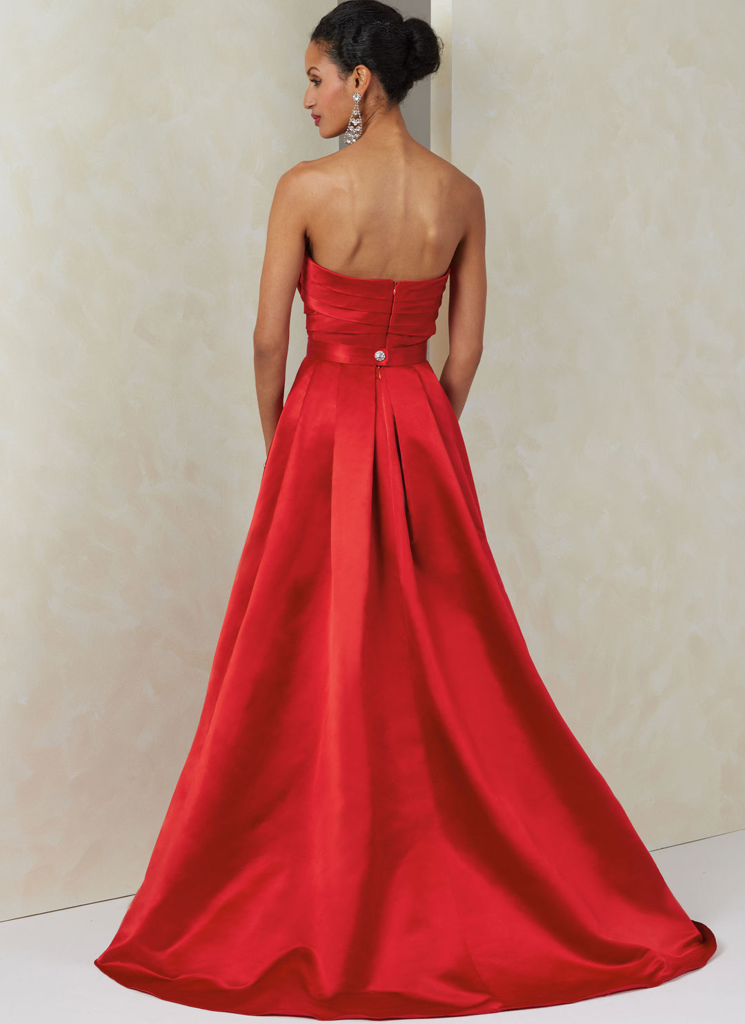 Vogue Schnittmuster V2088 Damen Kleid und Überrock