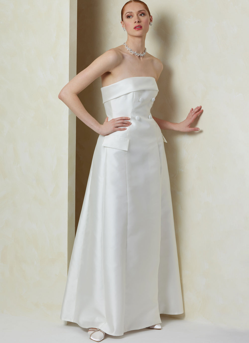 Vogue Schnittmuster V2089 Damen Kleid in zwei Längen
