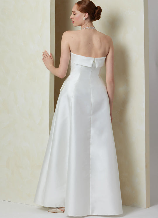 Vogue Schnittmuster V2089 Damen Kleid in zwei Längen