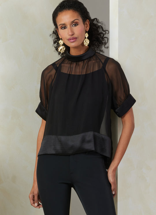 Vogue Schnittmuster V2090 Damen Top mit Ärmelvariationen