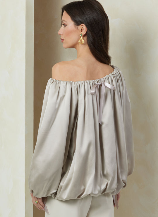 Vogue Schnittmuster V2091 Damen Top mit Längenvariationen