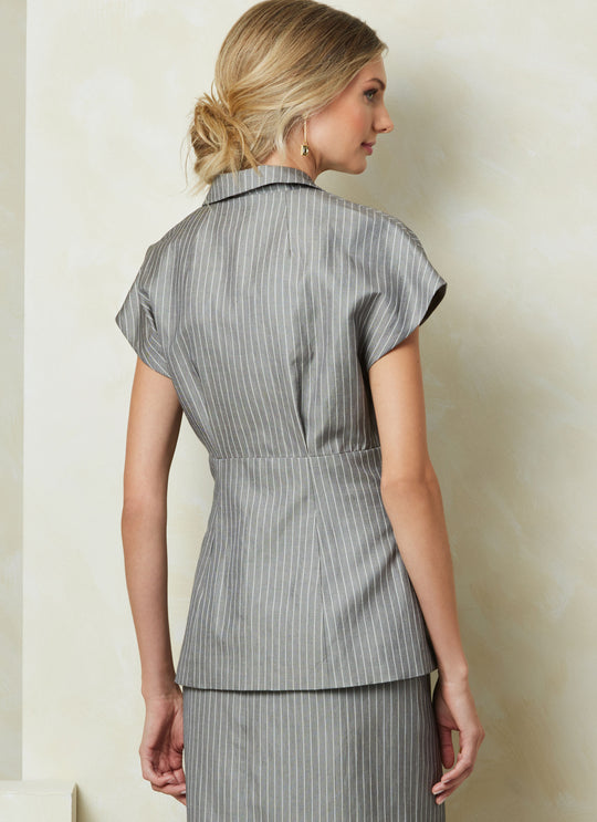 Vogue Schnittmuster V2097 Damen Top, Rock und Hose