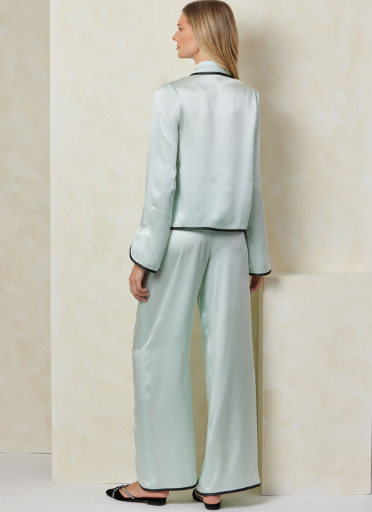 Vogue Schnittmuster V2099 Damen Schlafanzug