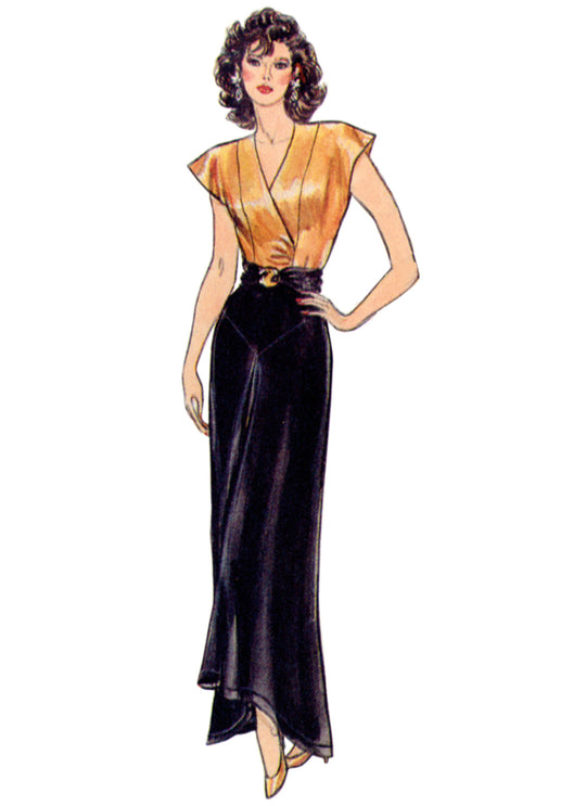 Vogue Schnittmuster V2102 Damen Rock