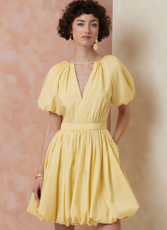Vogue Schnittmuster  V2106 Kleid für Damen in zwei Längen