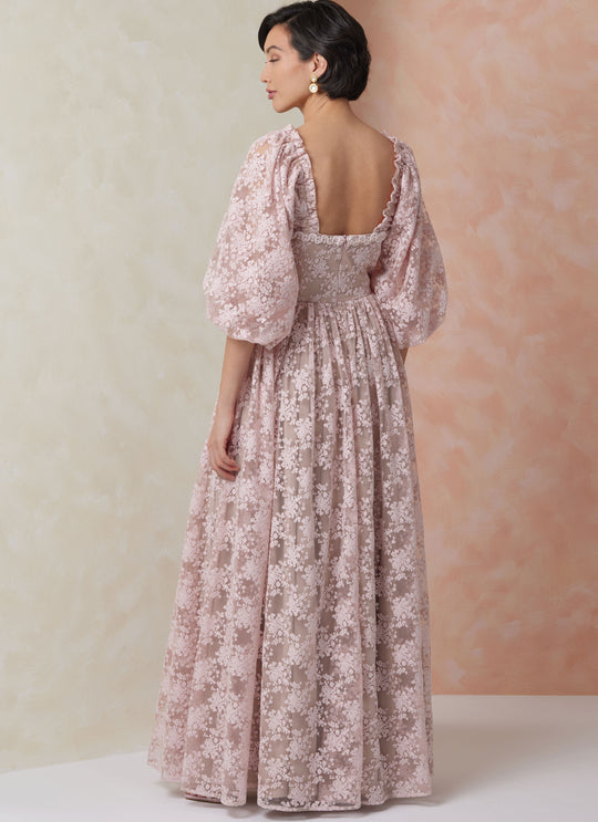 Vogue Schnittmuster  V2109 Damen Kleid in zwei Längen