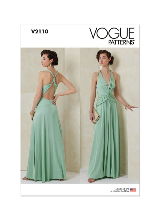 Vogue Schnittmuster  V2110 Damen Kleid
