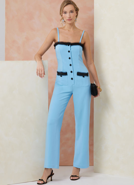 Vogue Schnittmuster  V2111 Jumpsuits für Damen