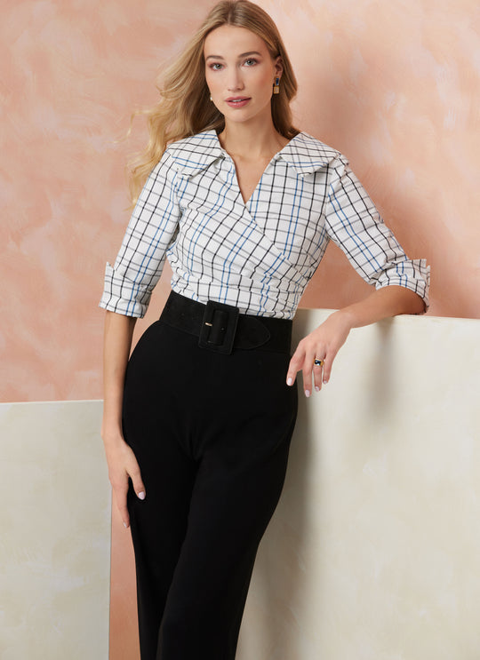 Vogue Schnittmuster  V2113 Oberteil für Damen mit Ärmelvariationen