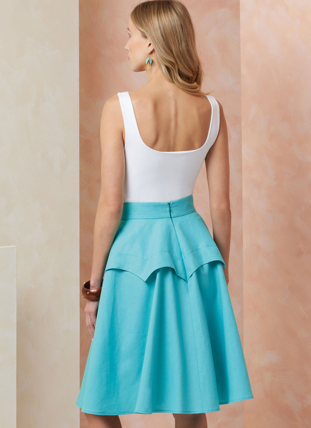 Vogue Schnittmuster  V2116 Rock für Damen in zwei Längen