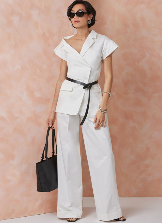 Vogue Schnittmuster  V2117 Jacke und Hose für Damen