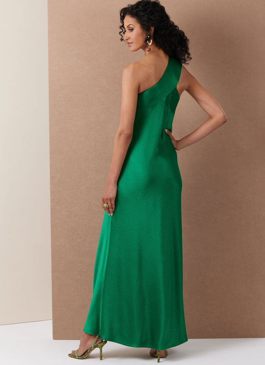 Vogue Schnittmuster V2130 Damenkleid mit Schrägschnitt und einem Träger von Tom und Linda Platt