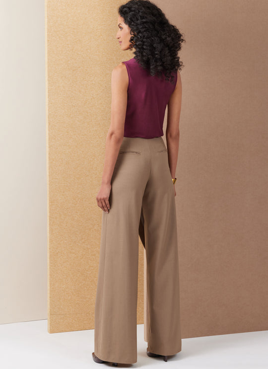 Vogue Schnittmuster V2138 Damen-Wickelhose