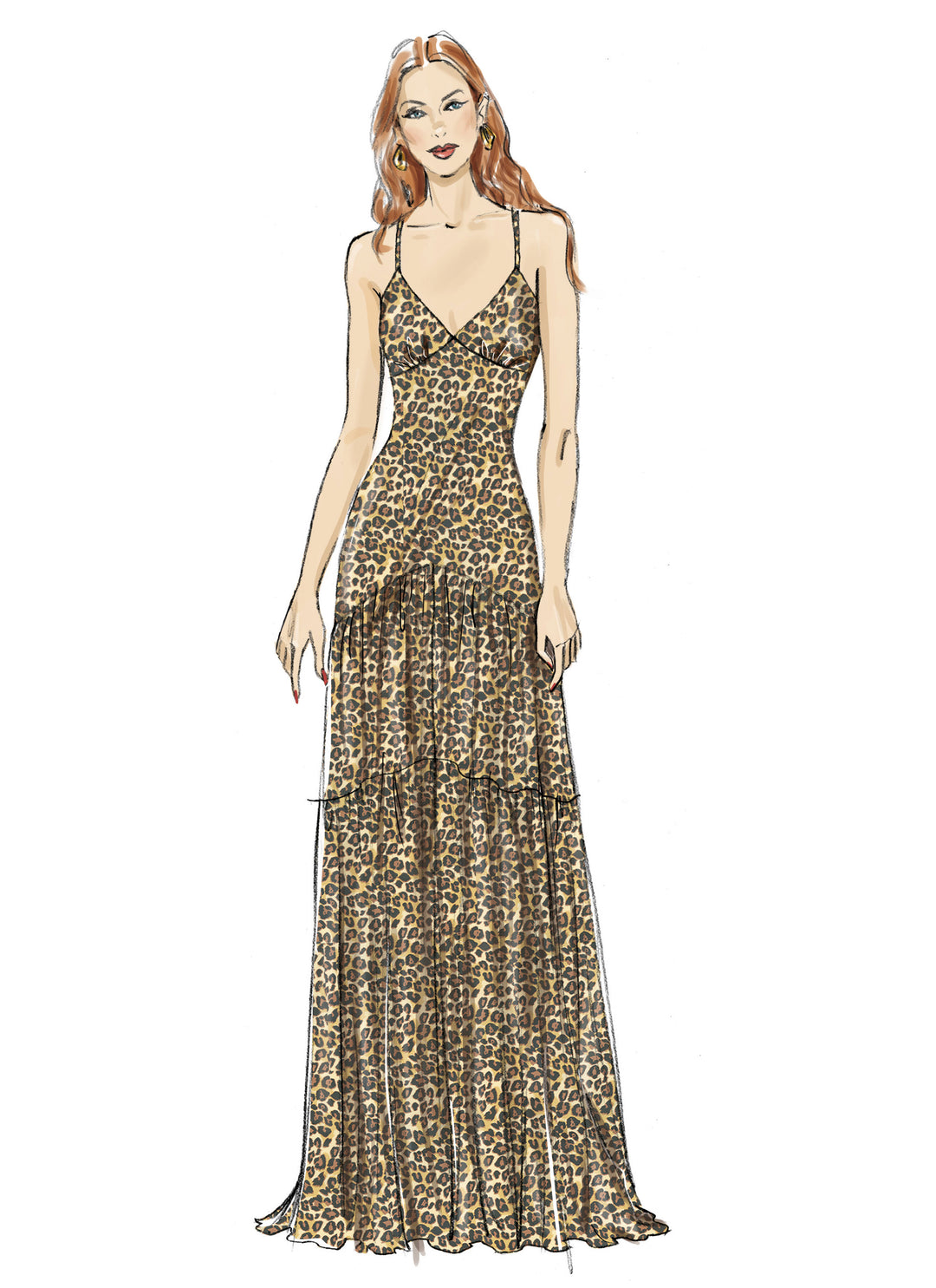 Vogue Schnittmuster V2139 Damen-Lingerie-Kleid