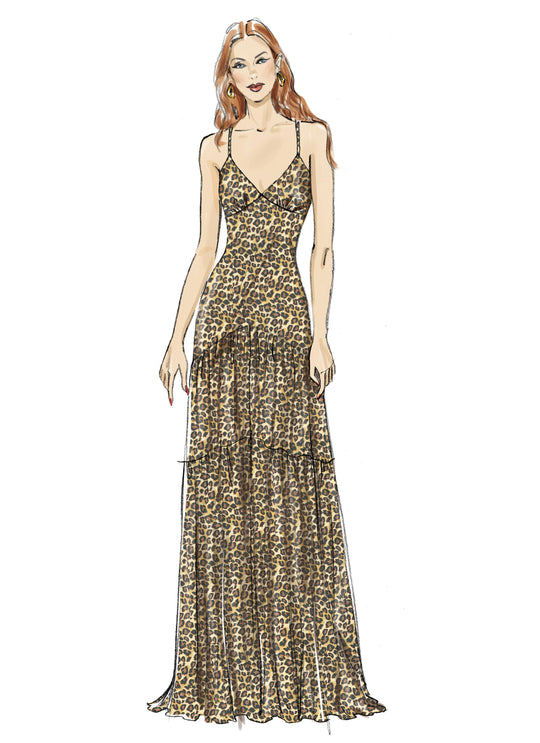 Vogue Schnittmuster V2139 Damen-Lingerie-Kleid