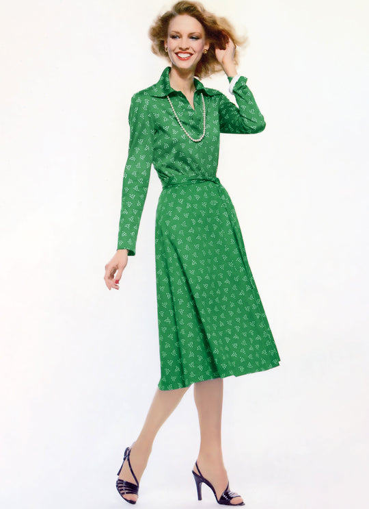 Vogue Schnittmuster V2143 Vintage-Strickkleid für Damen von Diane von Furstenberg