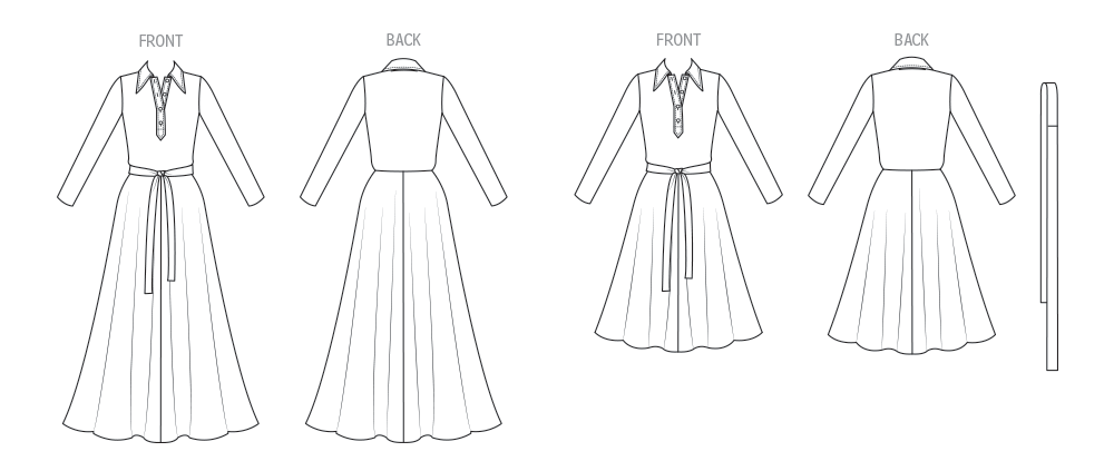 Vogue Schnittmuster V2143 Vintage-Strickkleid für Damen von Diane von Furstenberg