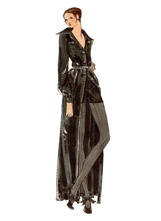 Vogue Schnittmuster V2146 Vintage-Kleid für Damen in zwei Längen und Shorts