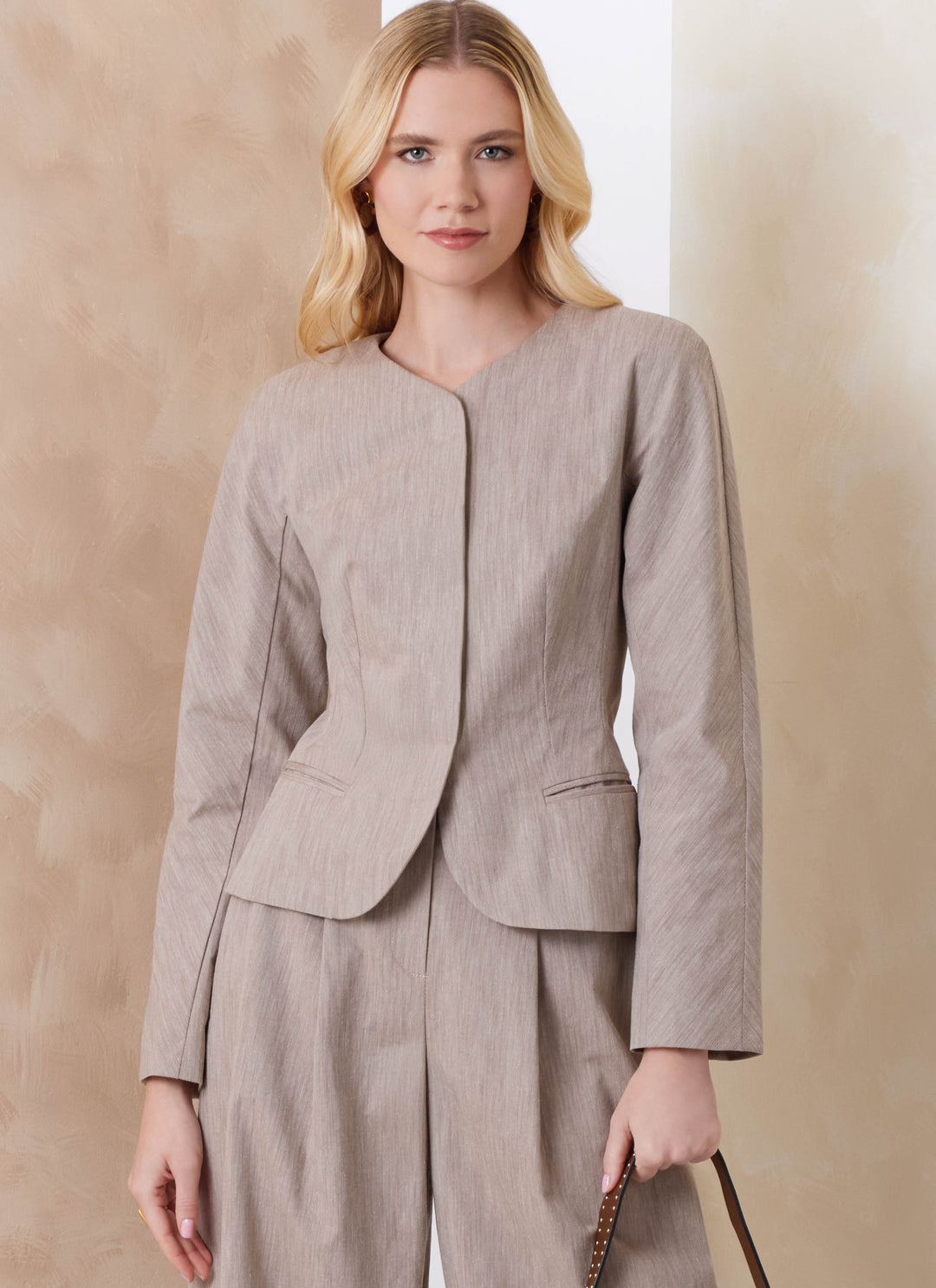 Vogue Schnittmuster V2166 – Damen Jacke & Barrel-Hose