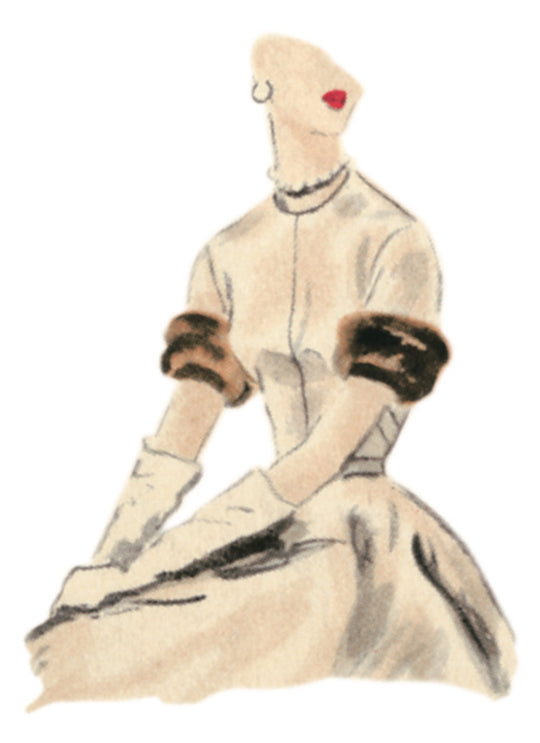 Vogue Schnittmuster V2170 – Vintage Damenkleid im Stil der 1950er Jahre