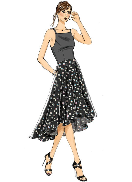 Vogue Schnittmuster V9252 Damen Kleid