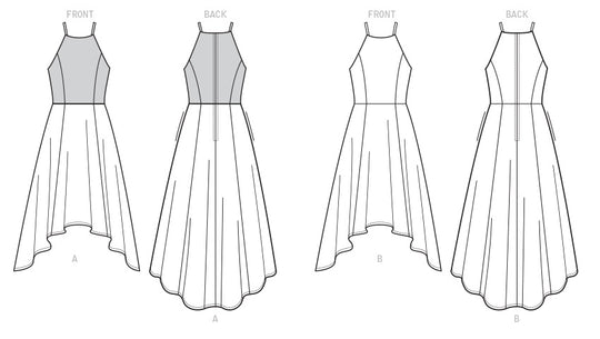 Vogue Schnittmuster V9252 Damen Kleid