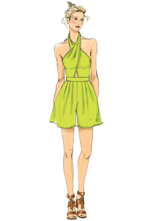 Vogue Schnittmuster V9259 Damen Jumpsuit