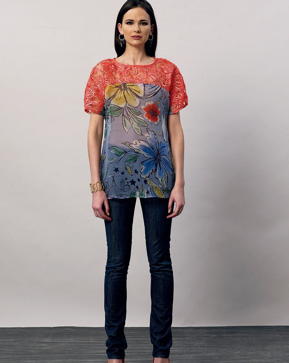 Vogue sewing pattern V8877 women's top