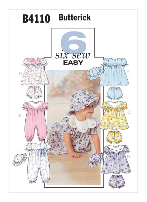Butterick Schnittmuster B4110 Kleinkinder