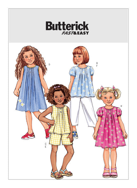 Butterick Schnittmuster B4176 Kinder