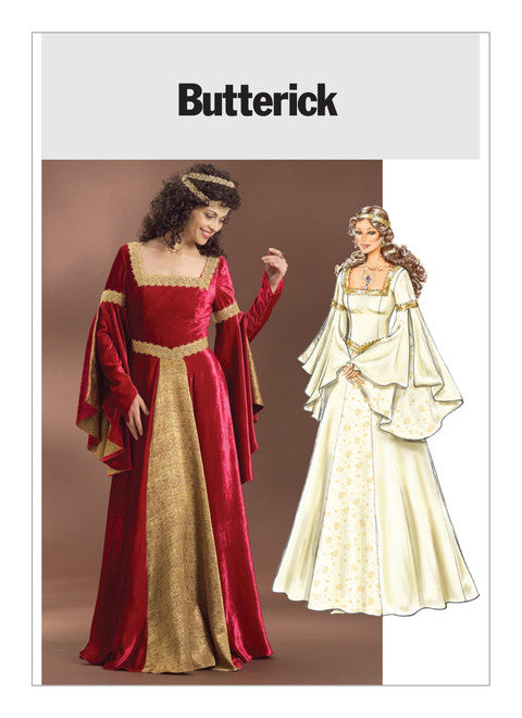 Butterick Schnittmuster B4571 – Historisches Kleid „Fair Maidens“ (17. Jahrhundert)