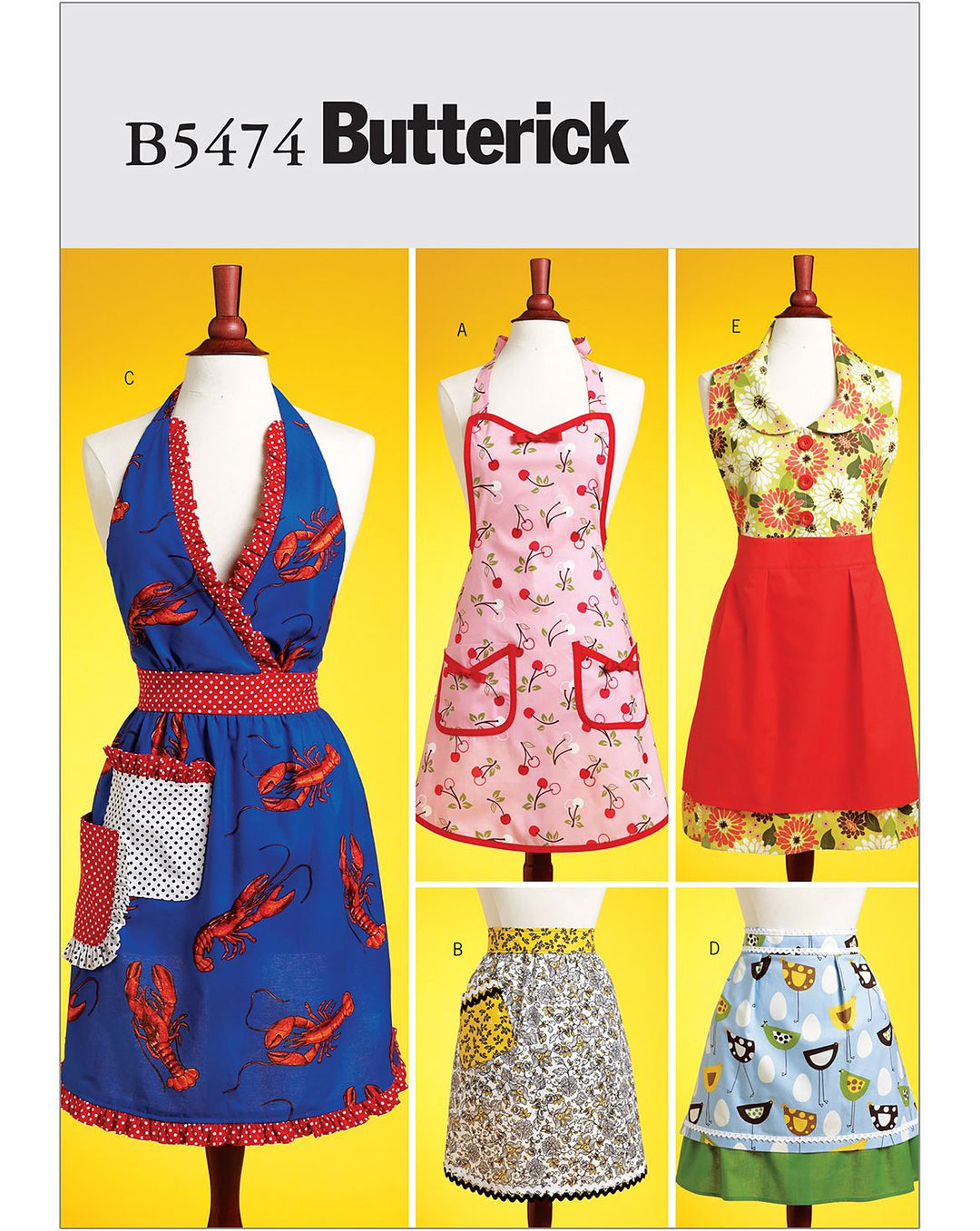Patron de couture Butterick B5474 Accessoires