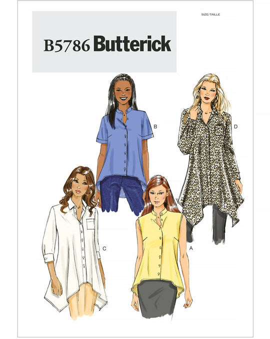 Butterick Schnittmuster B5786 Damen Top