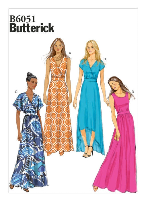 Butterick sewing pattern B6051 women's dress